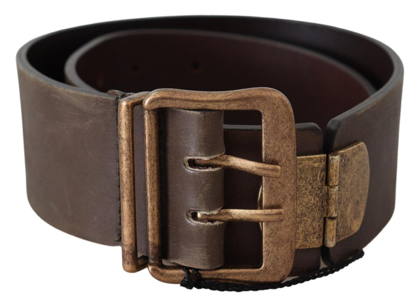 Ermanno Scervino Elegant Leather Fashion Belt in Rich Brown - KALAJ