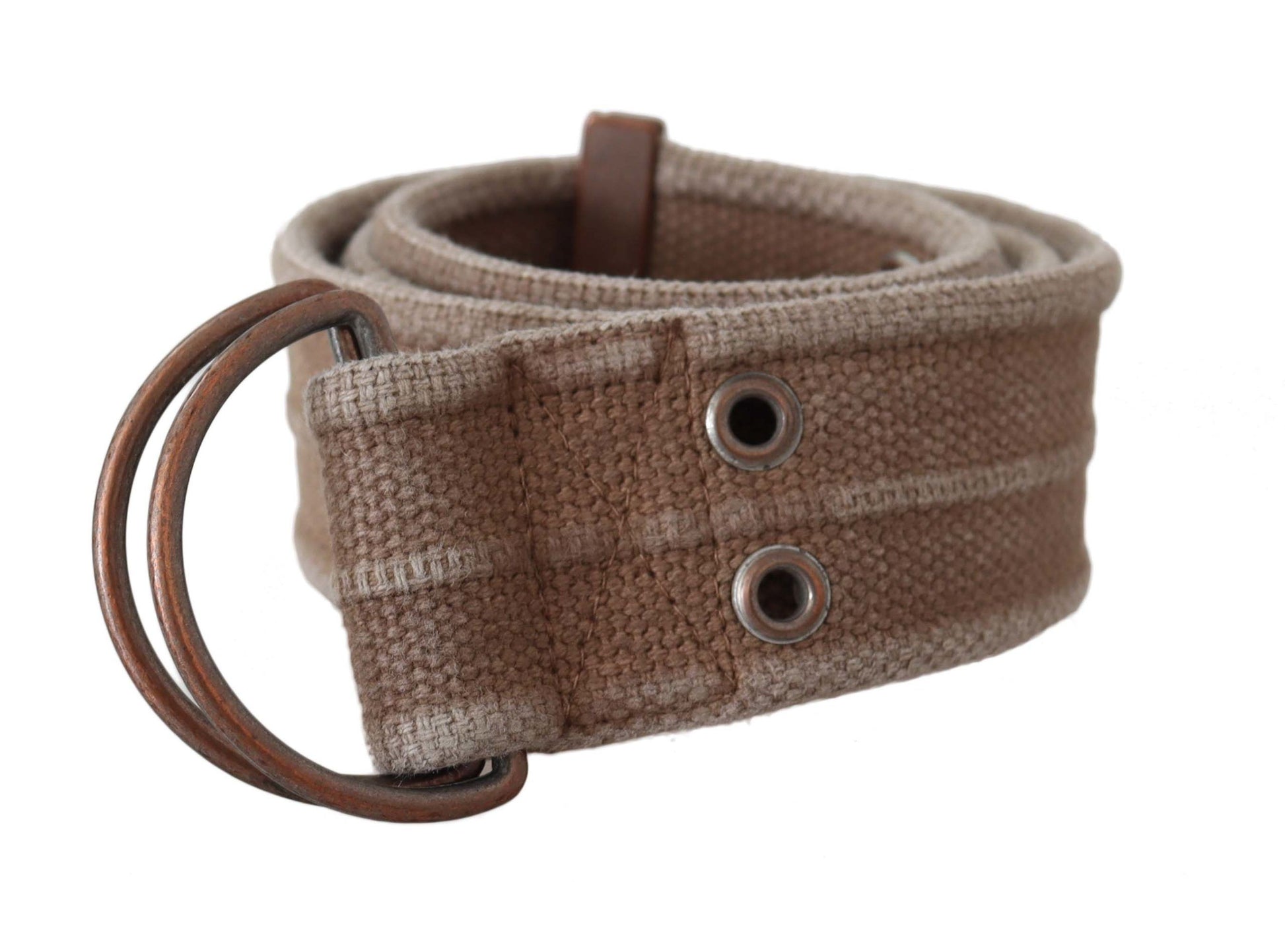 Dolce & Gabbana Chic Beige Leather Adjustable Belt - KALAJ