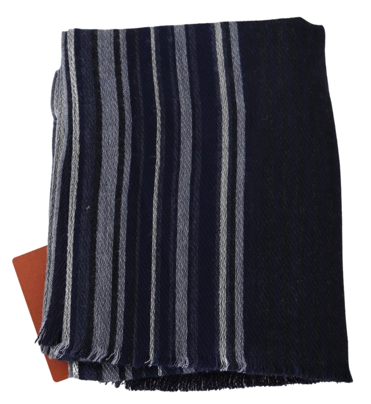 Missoni Chic Multicolor Wool Silk Striped Scarf - KALAJ