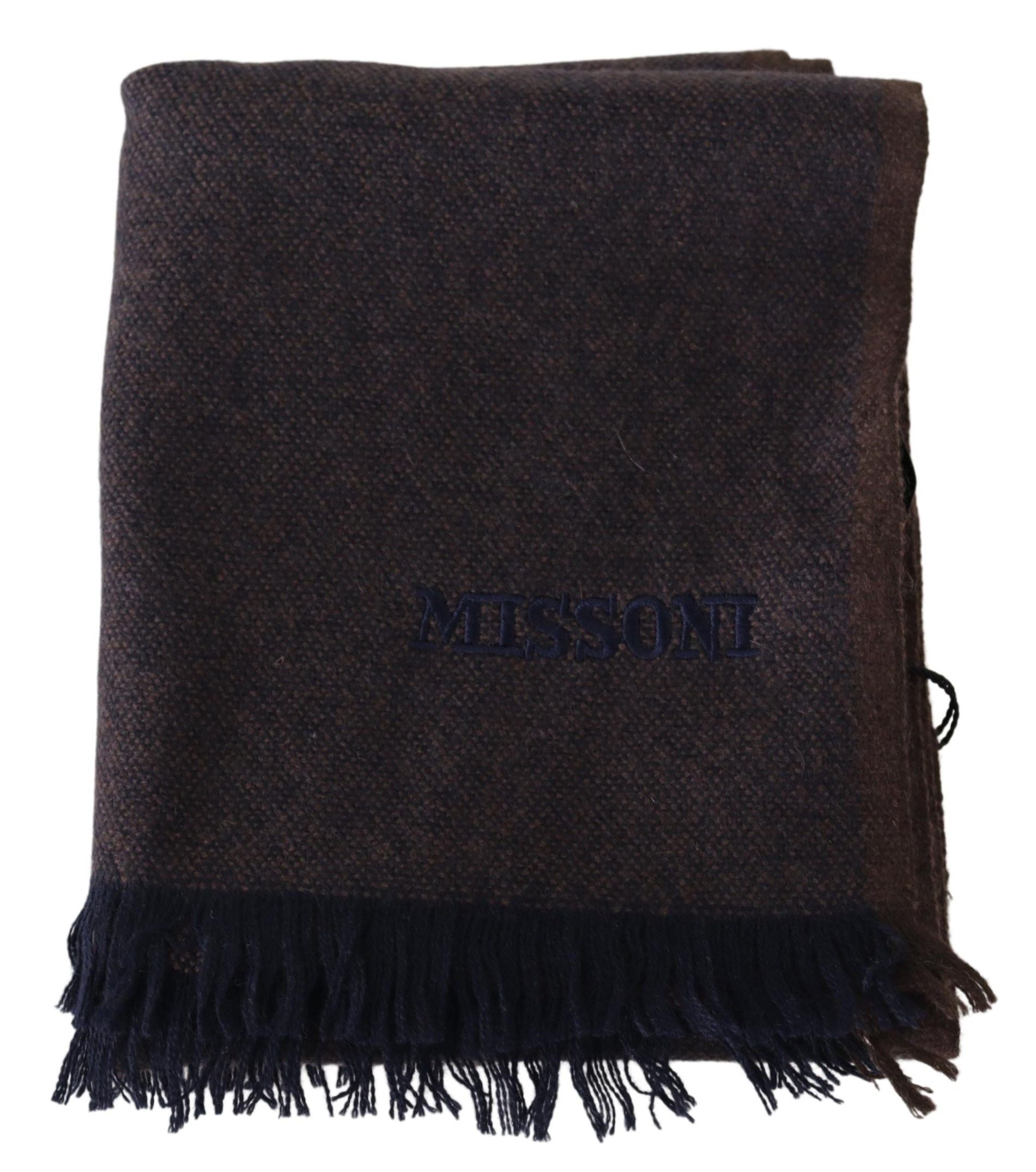 Missoni Elegant Cashmere Unisex Fringed Scarf - KALAJ