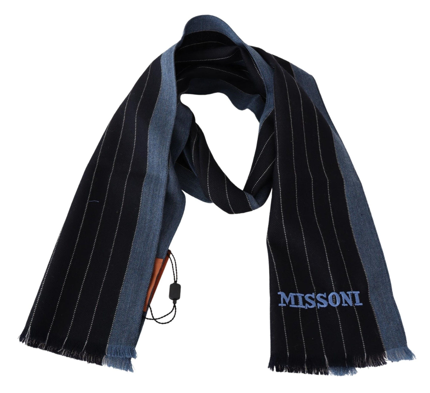 Missoni Chic Striped Wool-Silk Unisex Scarf - KALAJ