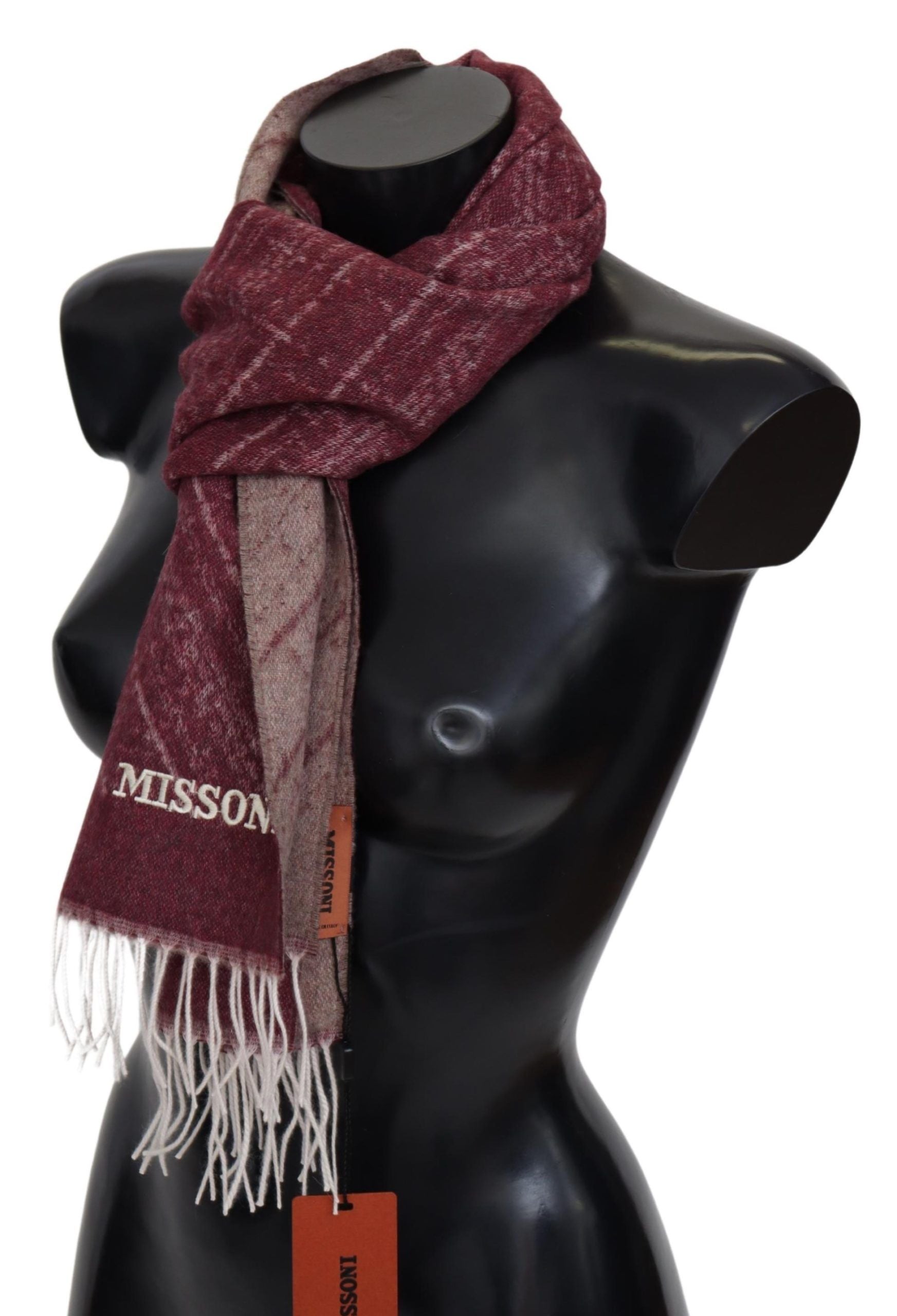 Missoni Elegant Cashmere Fringed Scarf - KALAJ