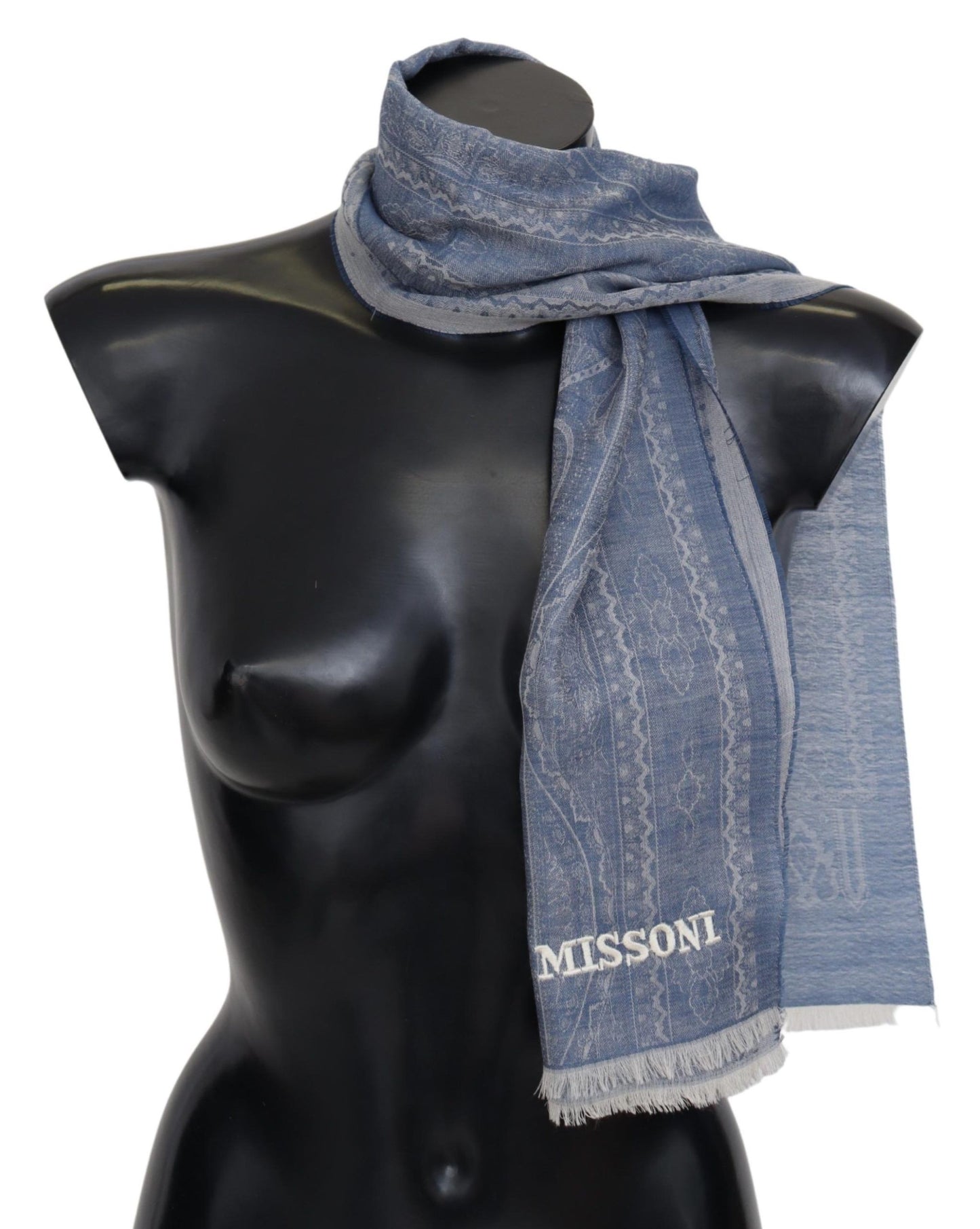 Missoni Elegant Cashmere Patterned Scarf - KALAJ