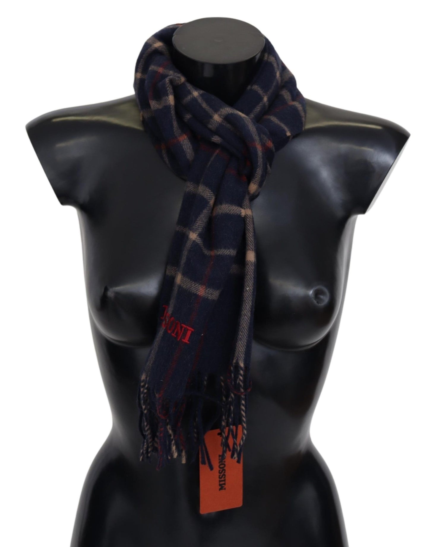 Missoni Chic Unisex Camel Hair Designer Scarf - KALAJ