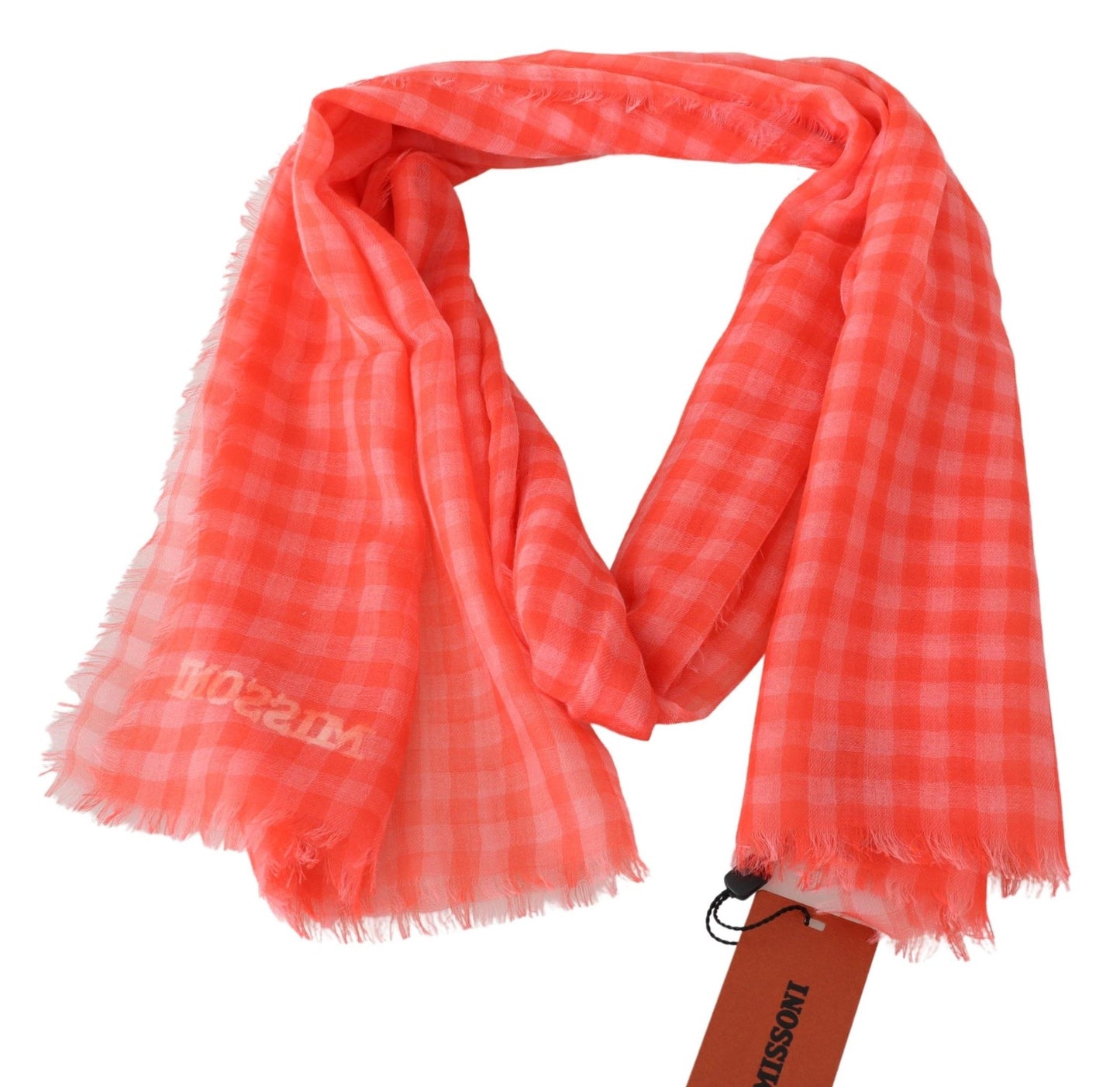 Missoni Luxurious Cashmere Checkered Scarf - KALAJ