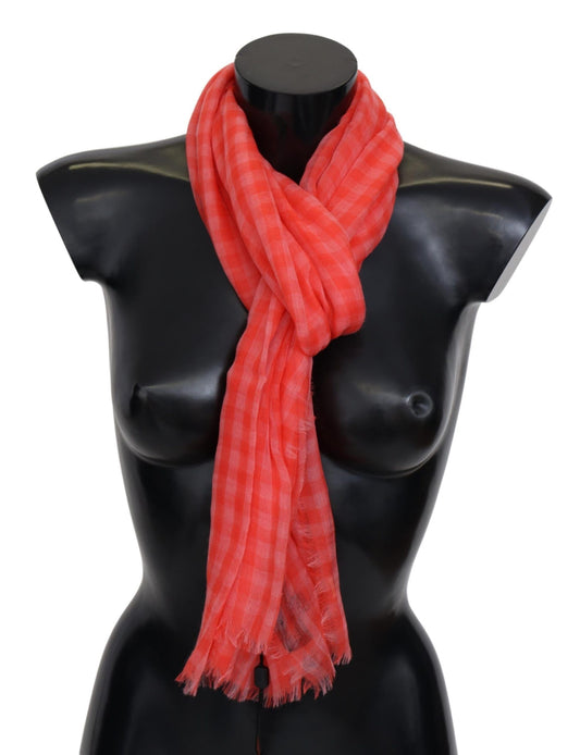 Missoni Luxurious Cashmere Checkered Scarf - KALAJ