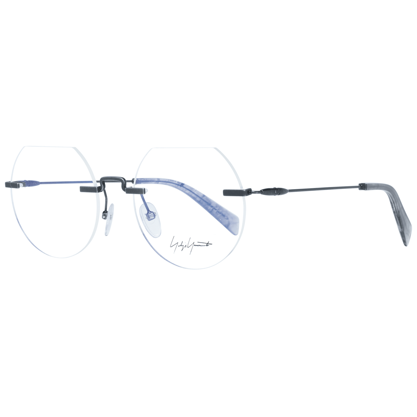 Yohji Yamamoto Gray Men Optical Frames