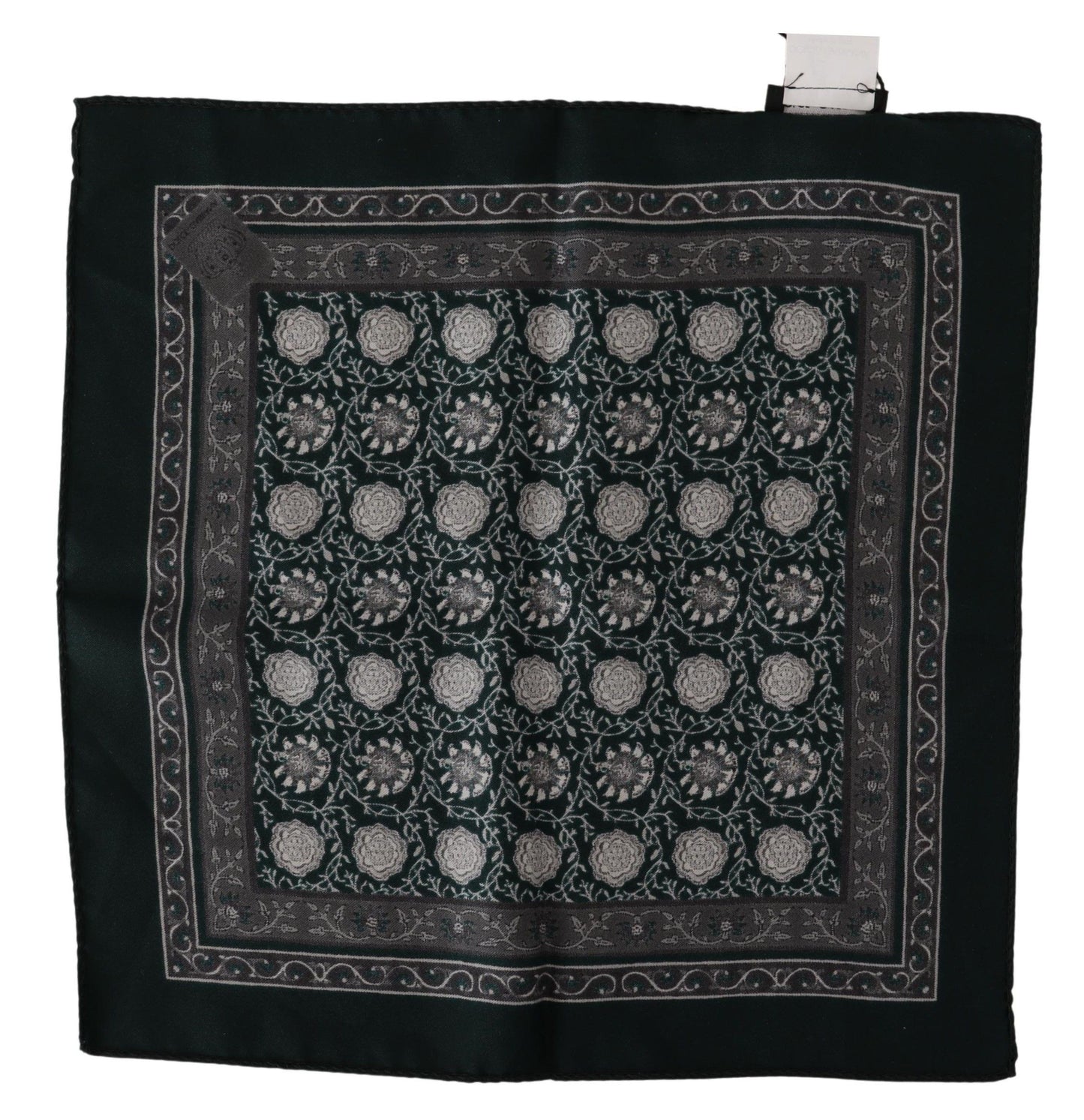 Dolce & Gabbana Exquisite Silk Pocket Square Handkerchief - KALAJ