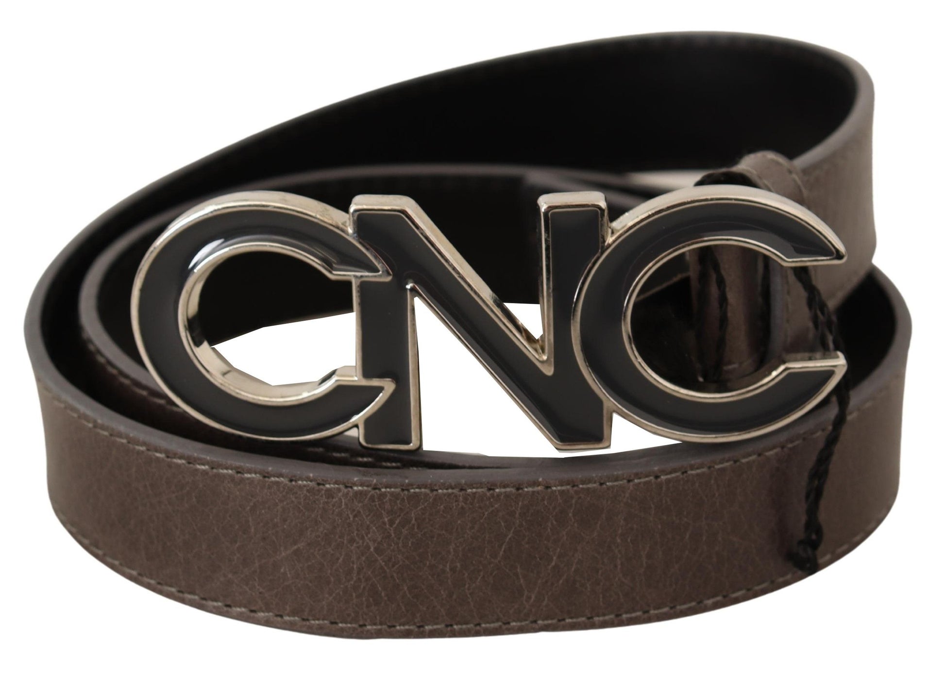 Costume National Elegant Waxed Cotton Fashion Belt - KALAJ