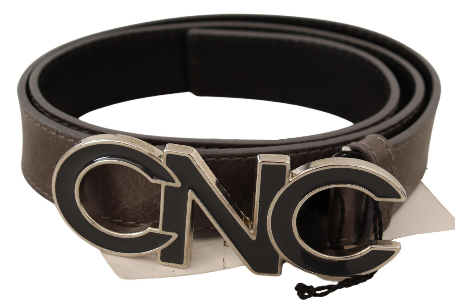 Costume National Elegant Waxed Cotton Fashion Belt - KALAJ