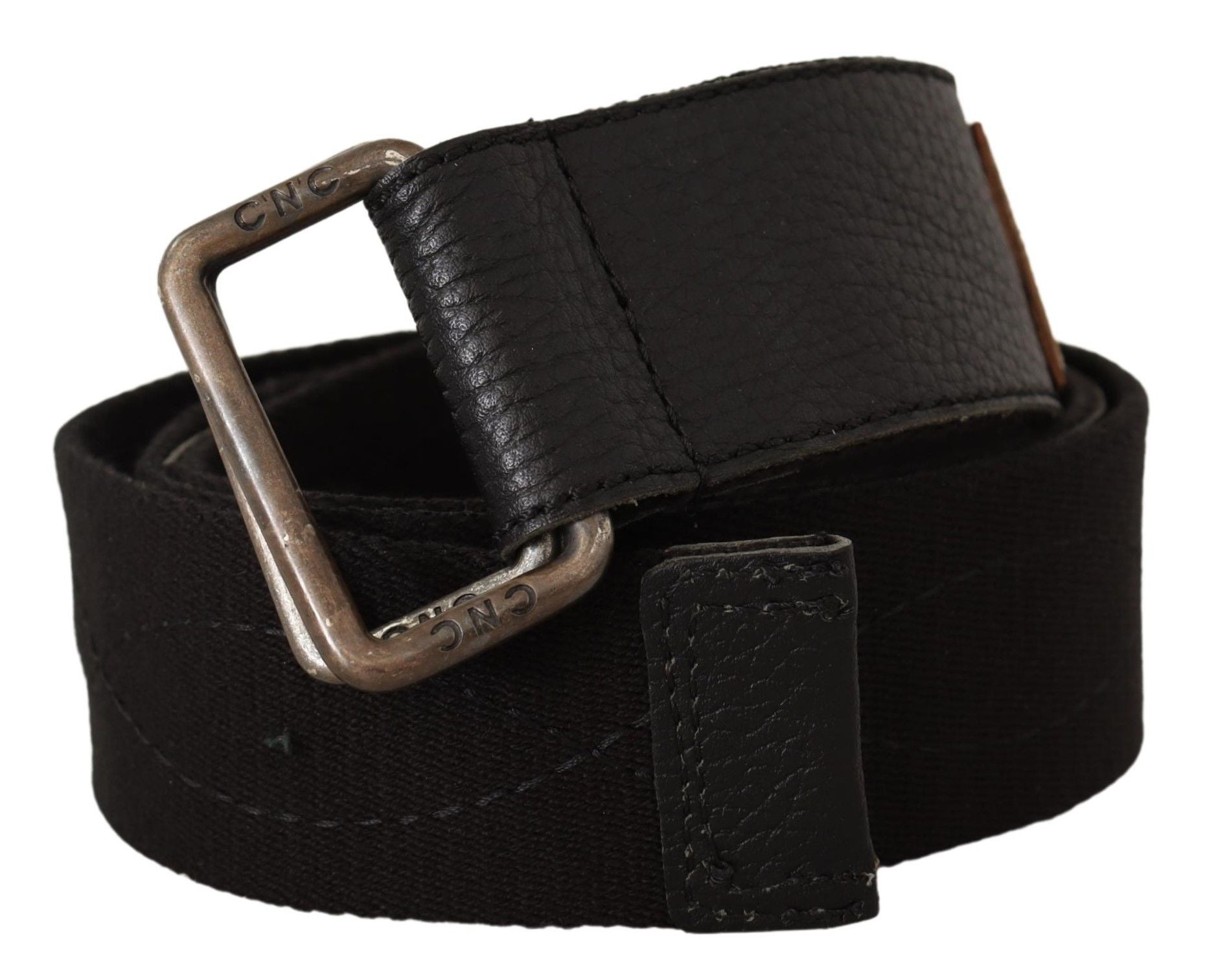 Costume National Elegant Cotton-Leather Blend Fashion Belt - KALAJ