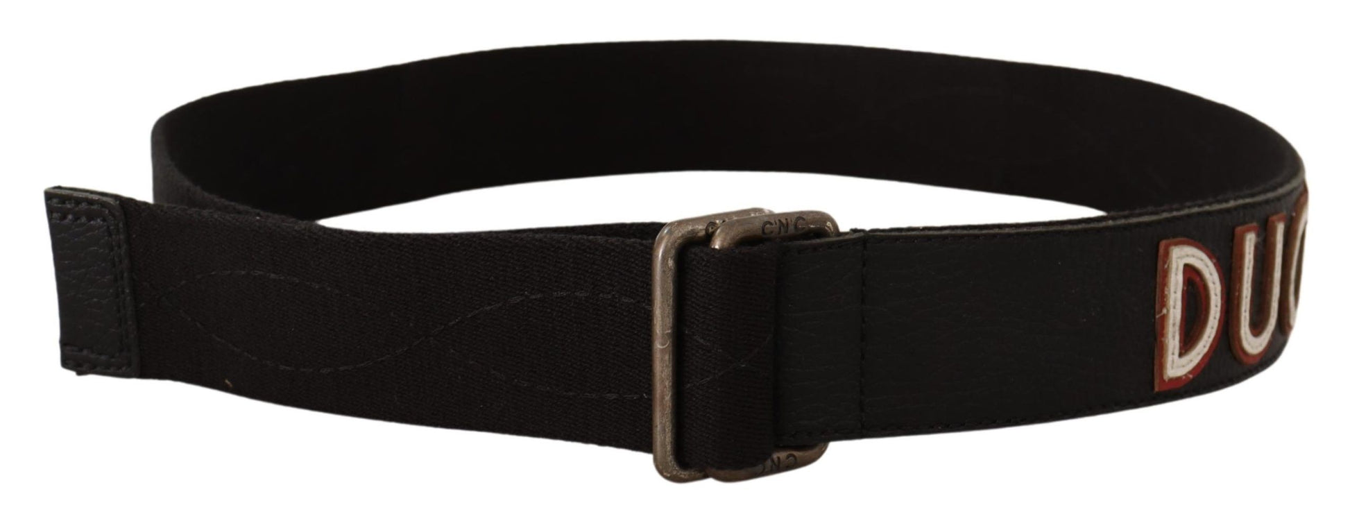 Costume National Elegant Cotton-Leather Blend Fashion Belt - KALAJ