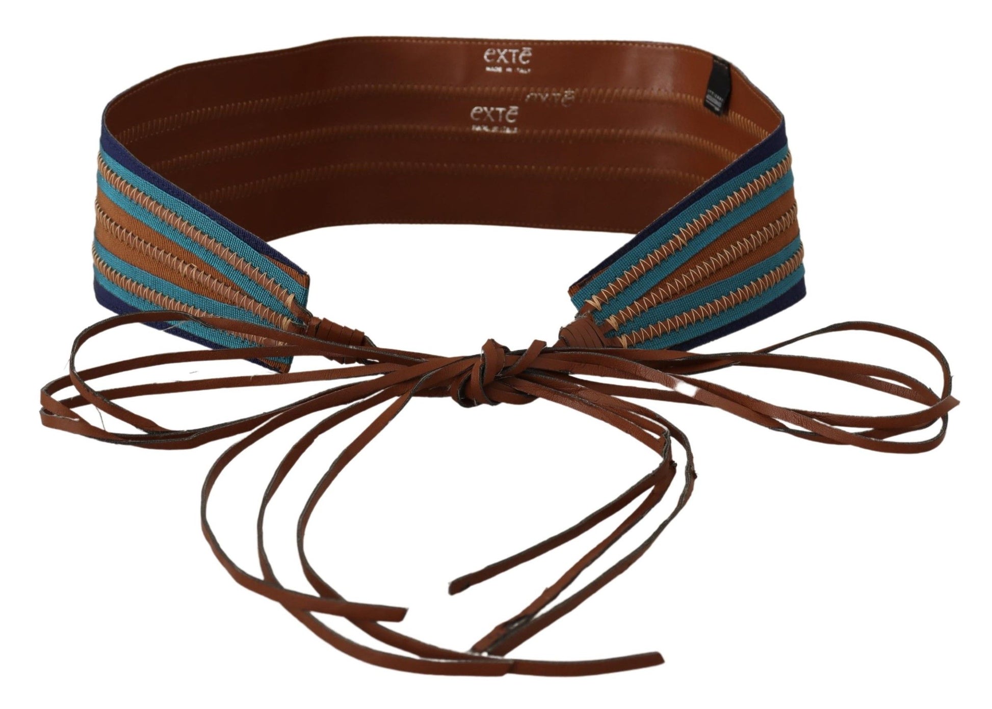 Exte Elegant Multicolor Leather Waist Belt - KALAJ