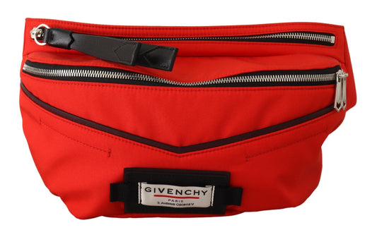 Givenchy Elegant Large Bum Belt Bag in Red and Black - KALAJ