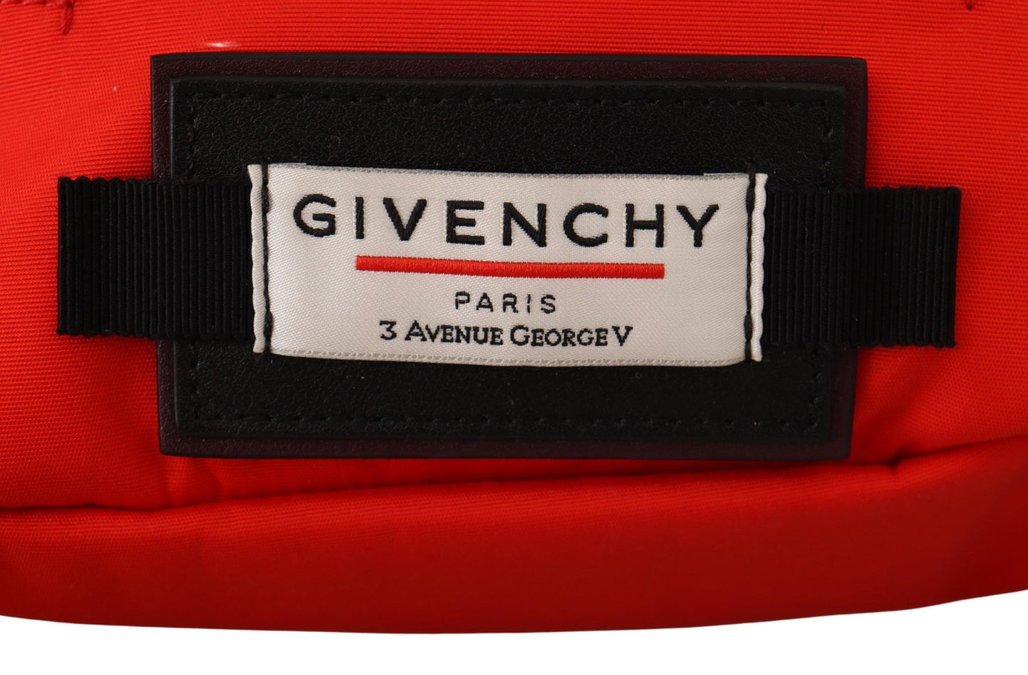 Givenchy Elegant Large Bum Belt Bag in Red and Black - KALAJ