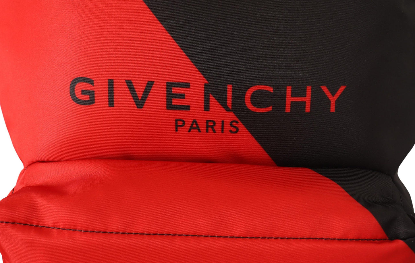 Givenchy Sleek Urban Backpack in Black and Red - KALAJ