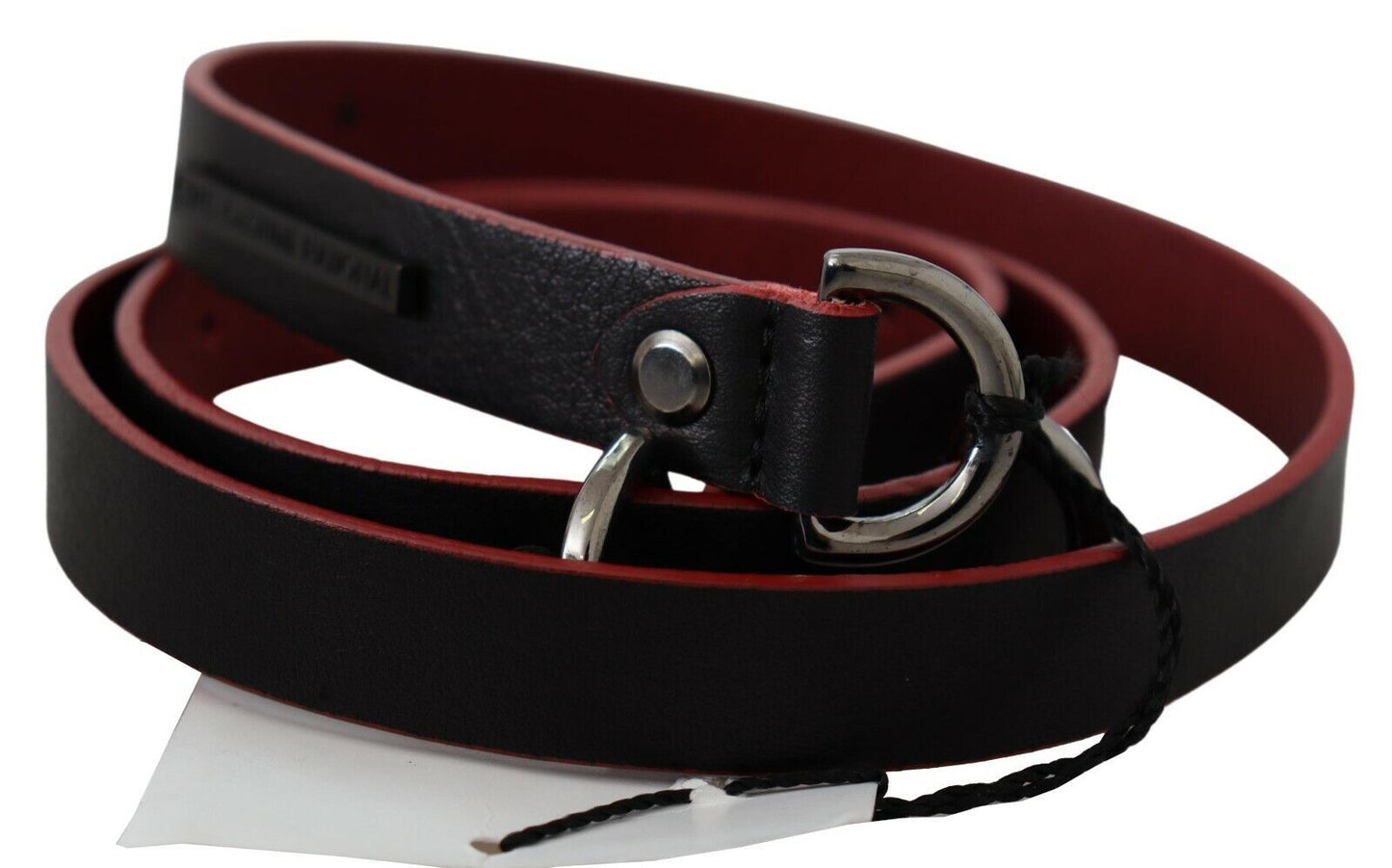 Costume National Elegant Dual-Tone Leather Belt - KALAJ