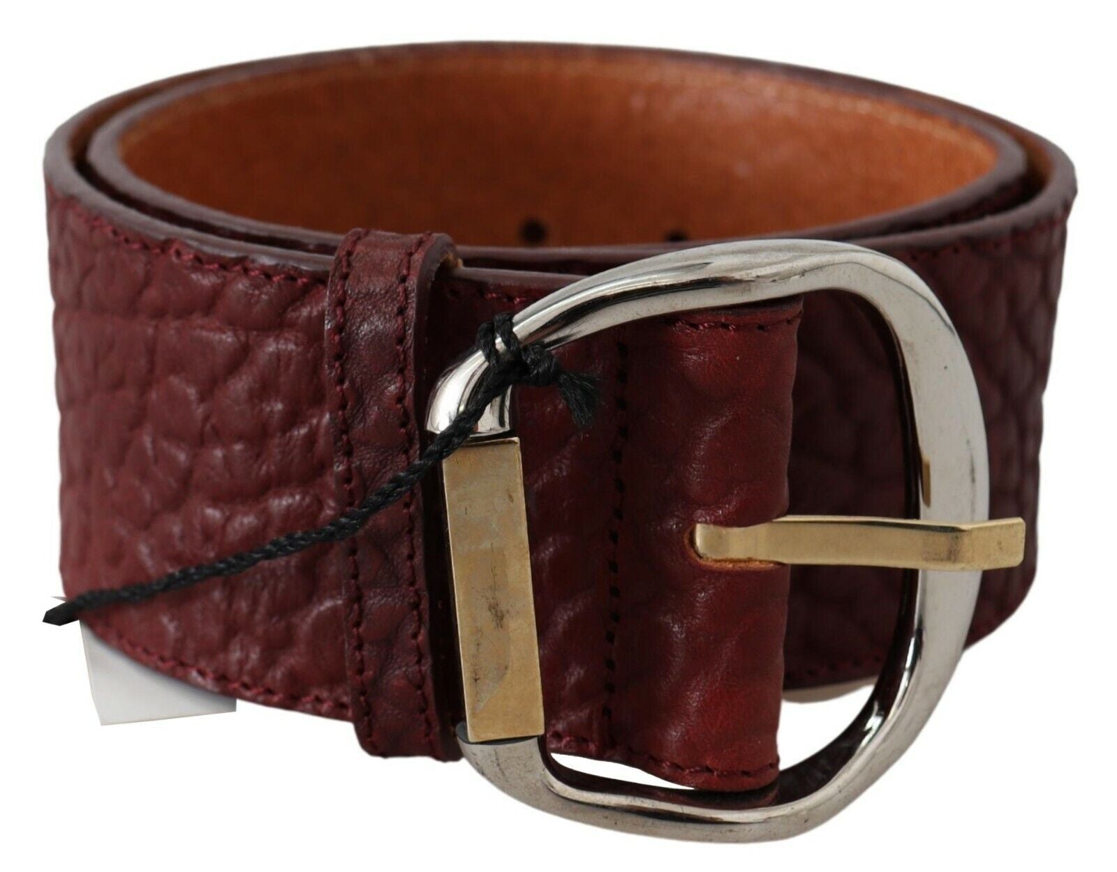 GF Ferre Elegant Brown Leather Fashion Belt - KALAJ