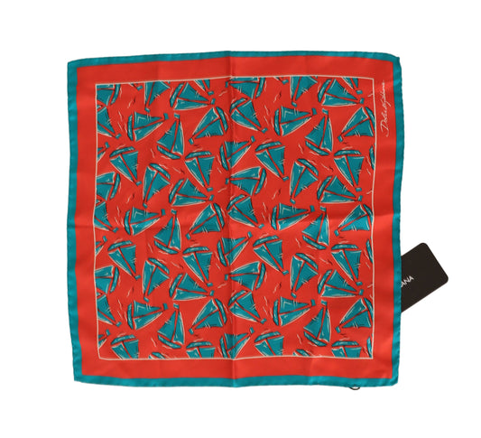 Dolce & Gabbana Sunset Marina Silk Pocket Square - KALAJ