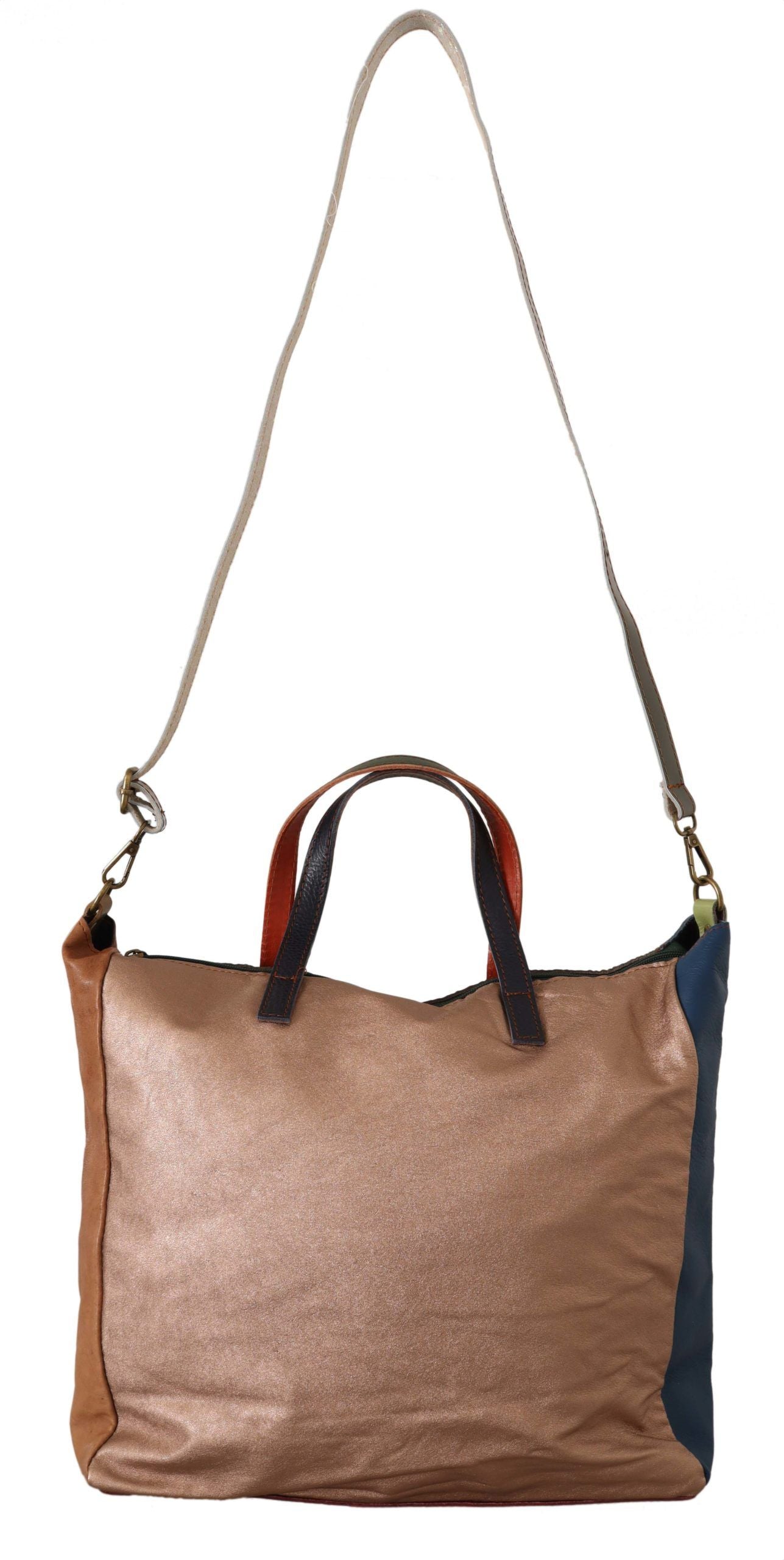 EBARRITO Multicolor Leather Shoulder Tote Bag - KALAJ