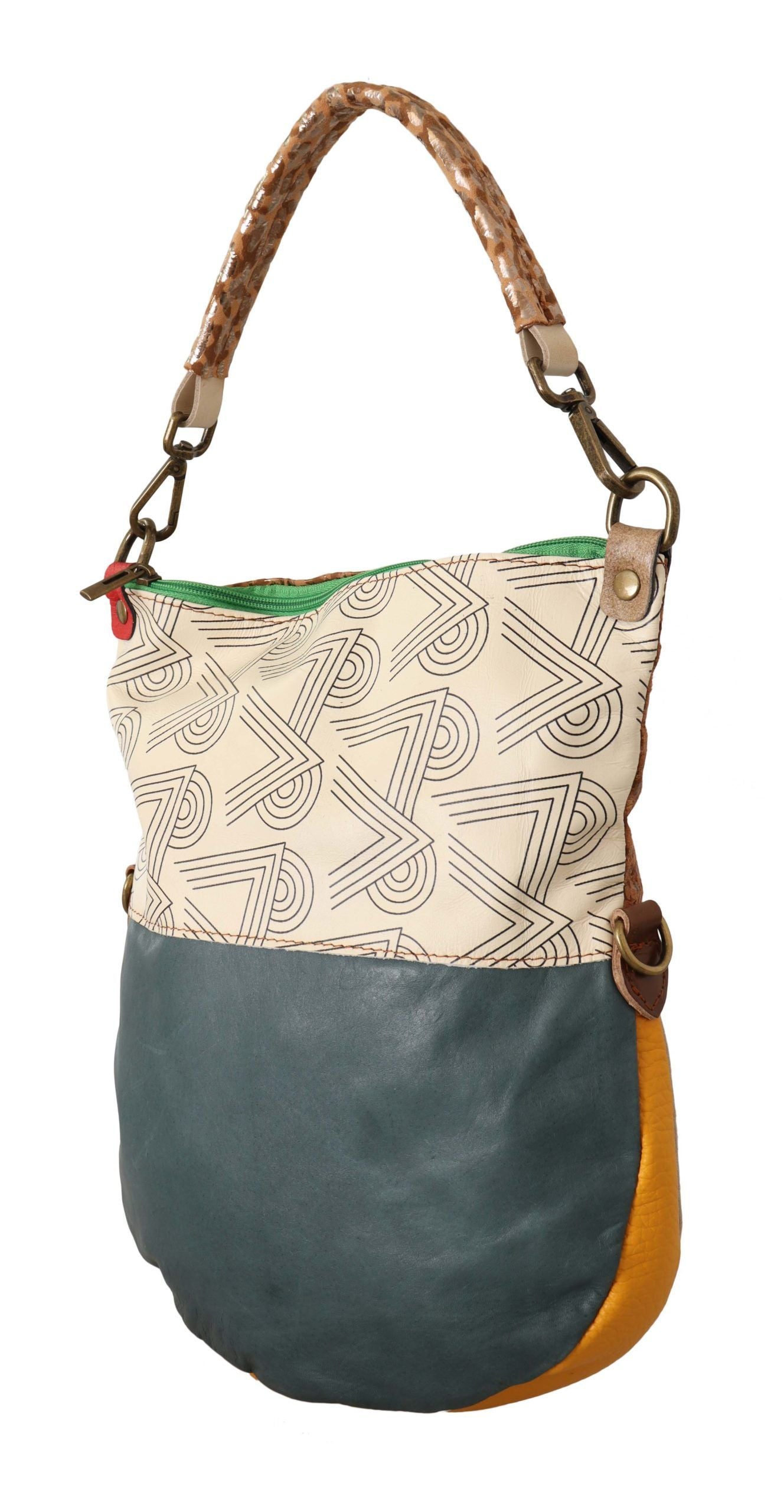 EBARRITO Chic Multicolor Leather Shoulder Bag - KALAJ