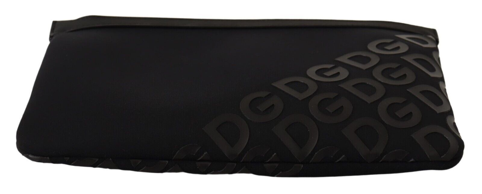 Dolce & Gabbana Sleek Black Monogram Neoprene Fanny Pack - KALAJ