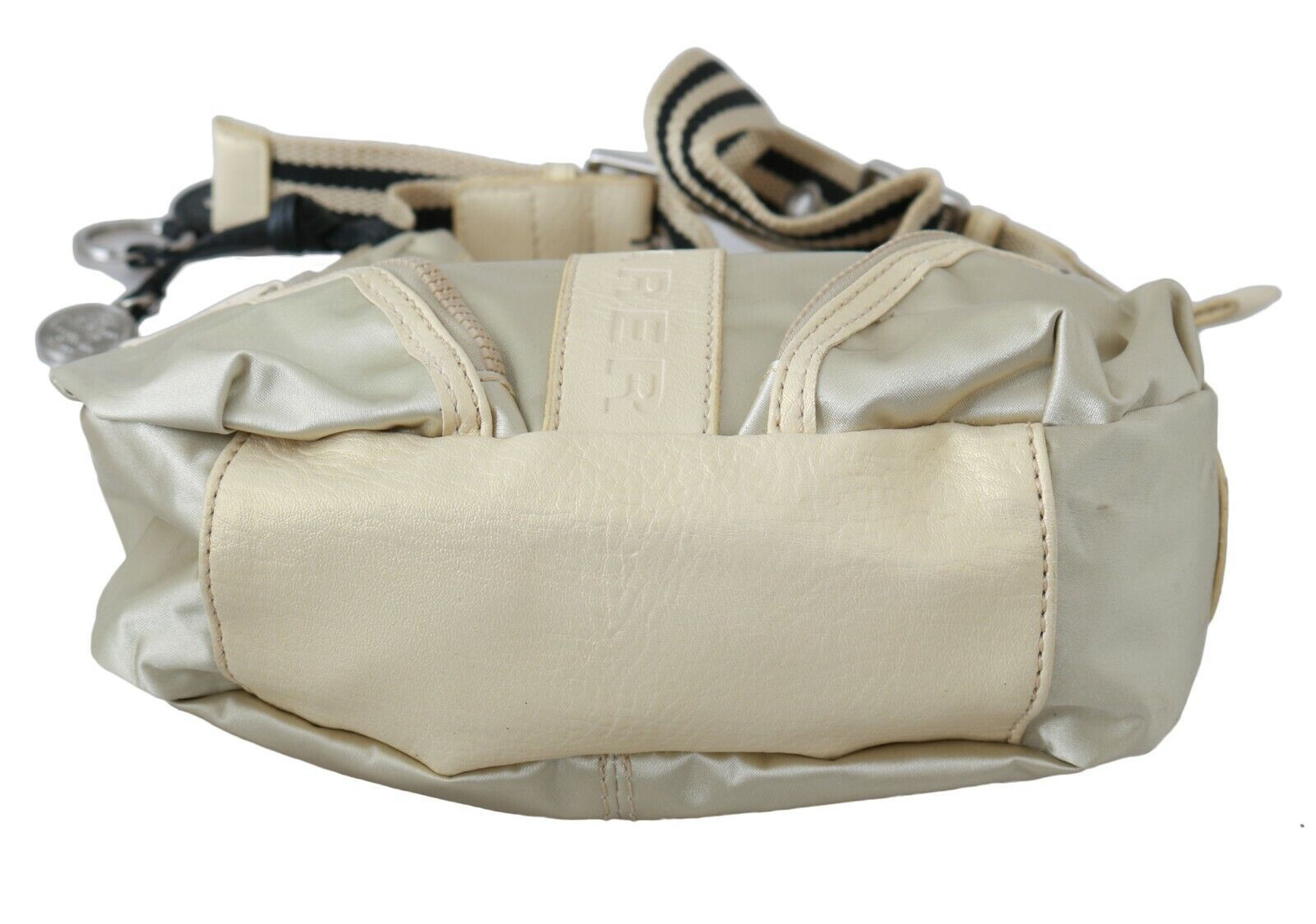 WAYFARER Chic White Fabric Shoulder Bag - Perfect for Any Occasion - KALAJ