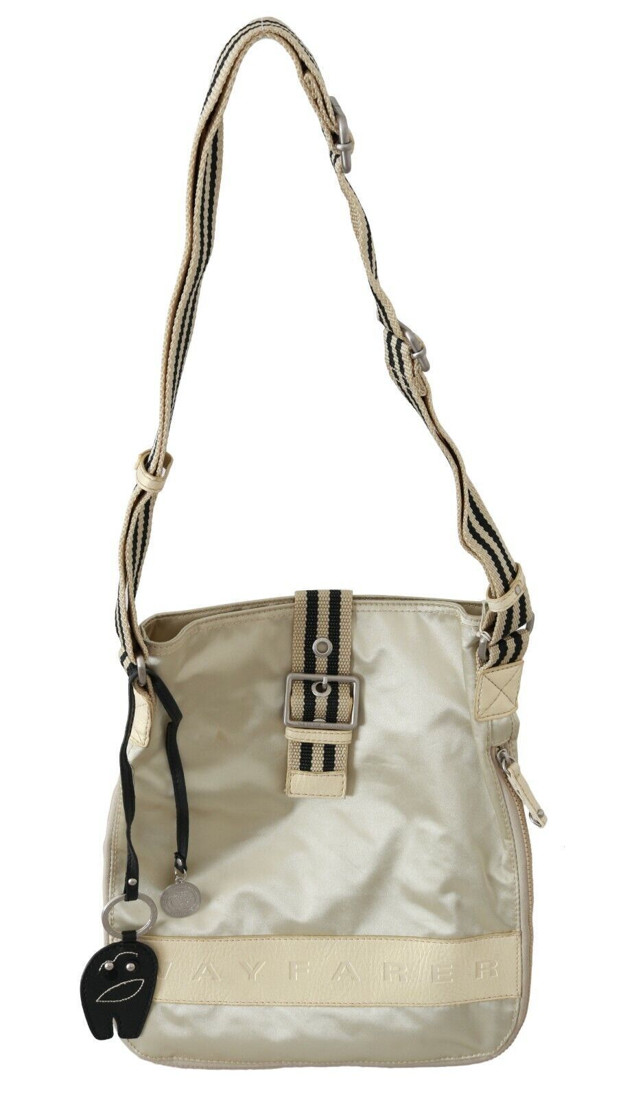 WAYFARER Chic Beige Fabric Handbag - KALAJ