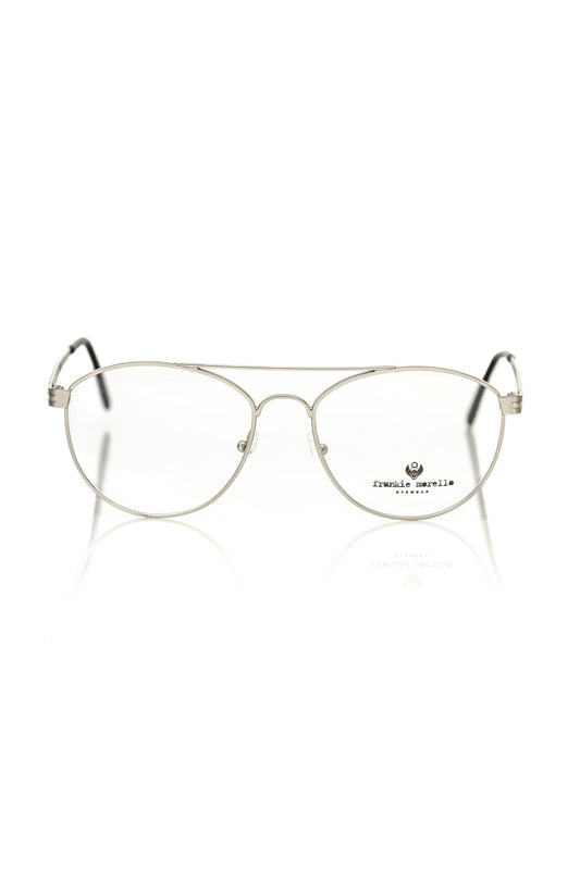 Frankie Morello Silver Metallic Unisex Frame