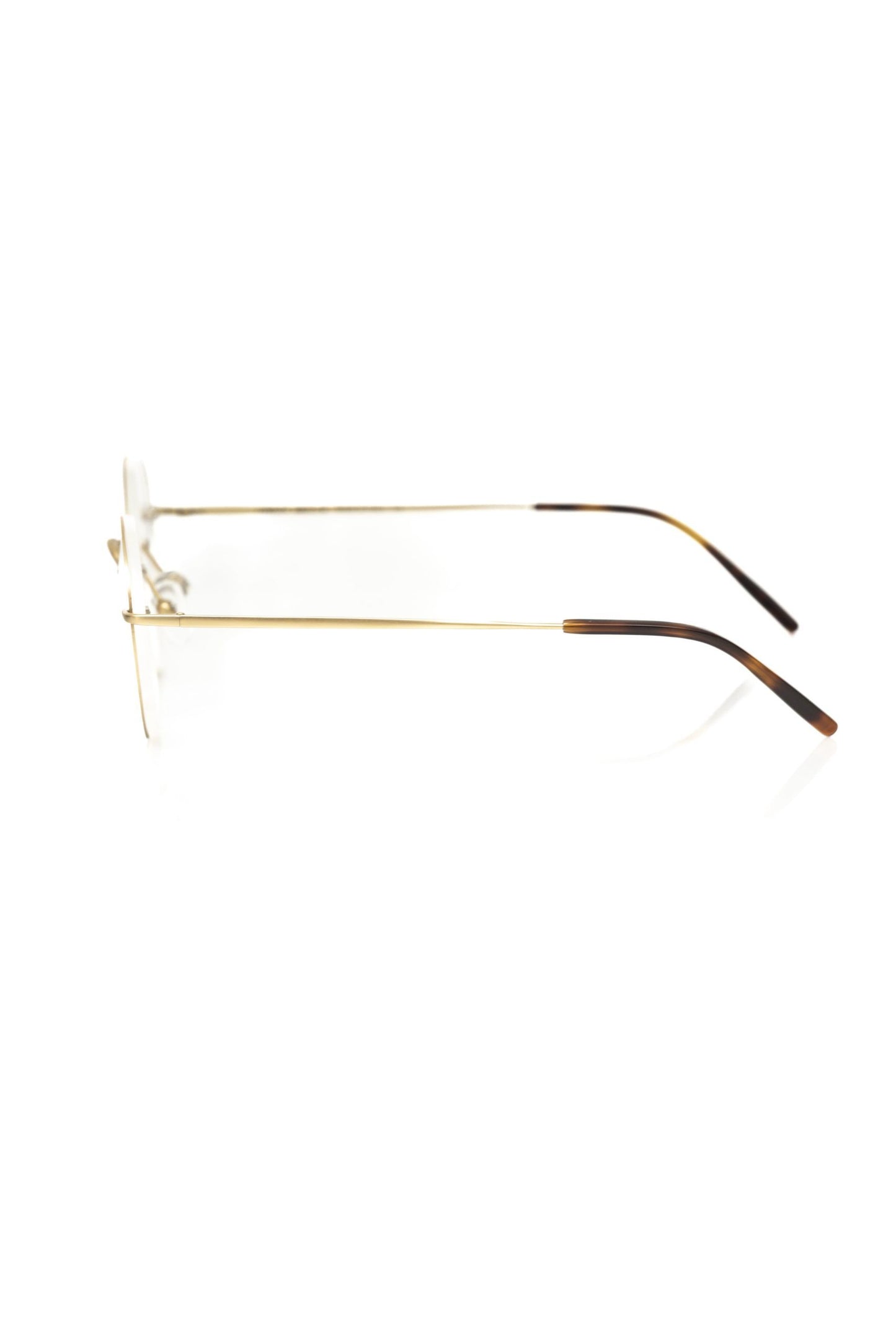 Frankie Morello Gold Metallic Unisex Frame