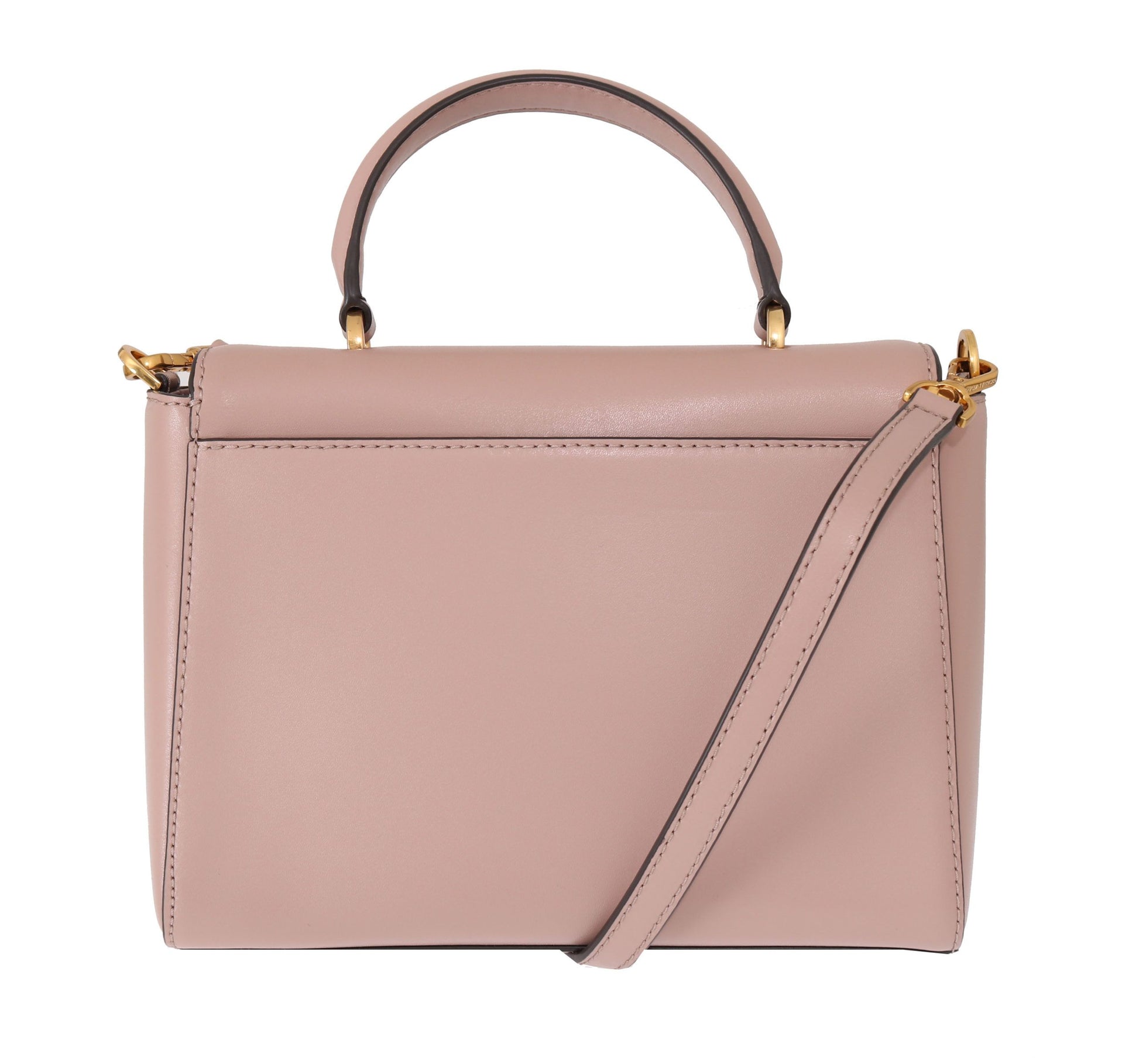 Michael Kors Elegant Pink Leather Mindy Shoulder Bag - KALAJ