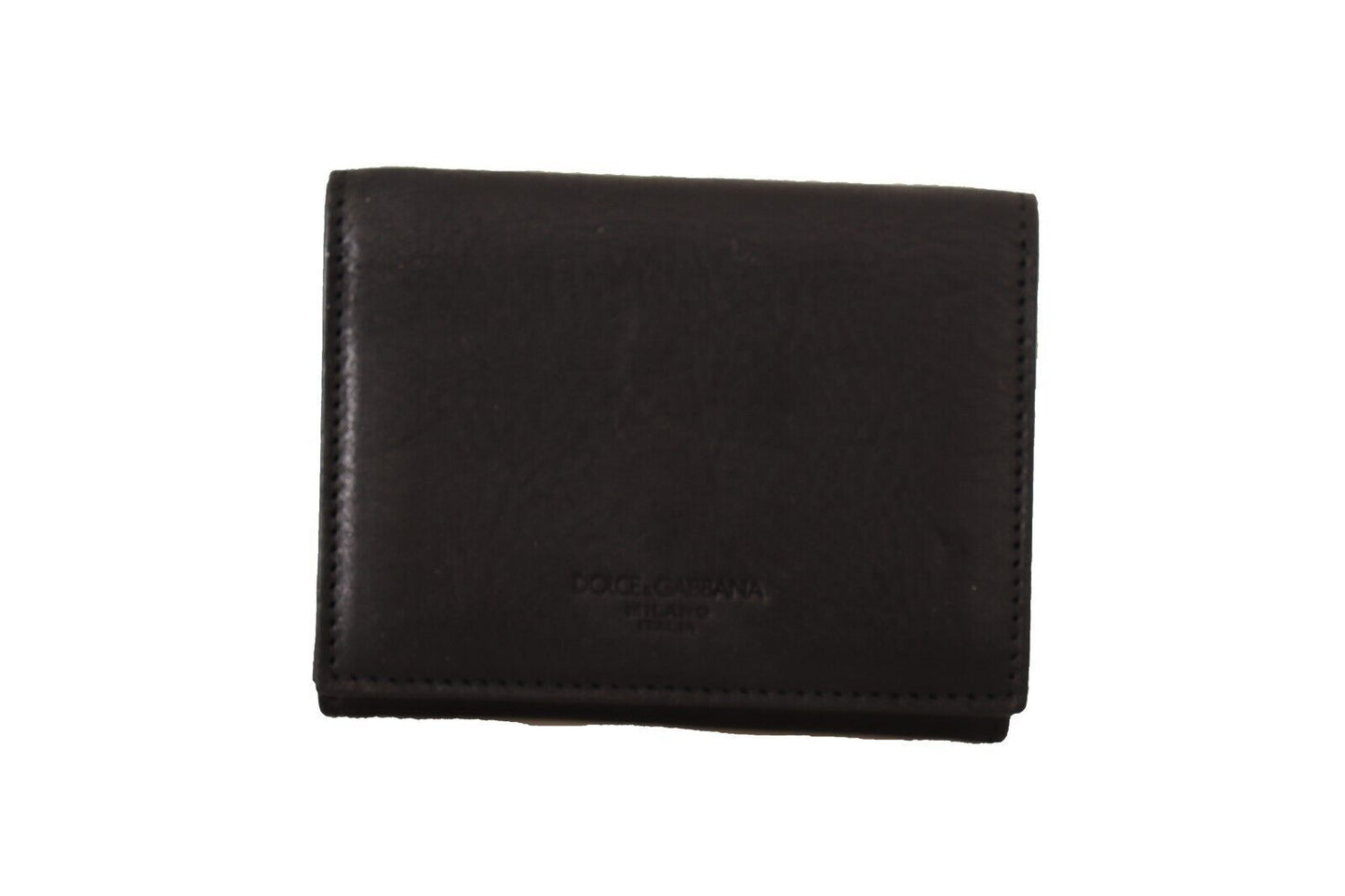 Dolce & Gabbana Elegant Trifold Leather Multi Kit Accessory - KALAJ