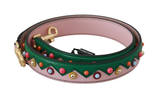 Dolce & Gabbana Elegant Multicolor Leather Shoulder Strap - KALAJ