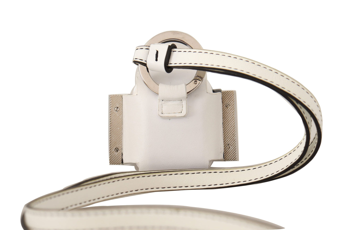 Dolce & Gabbana Chic Leather Airpods Case in Monochrome - KALAJ