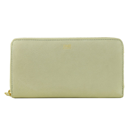 Cavalli Class Gray Calfskin Women Wallet - KALAJ