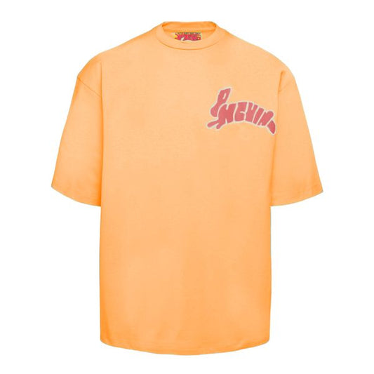 Pharmacy Industry Orange Cotton Men T-Shirt