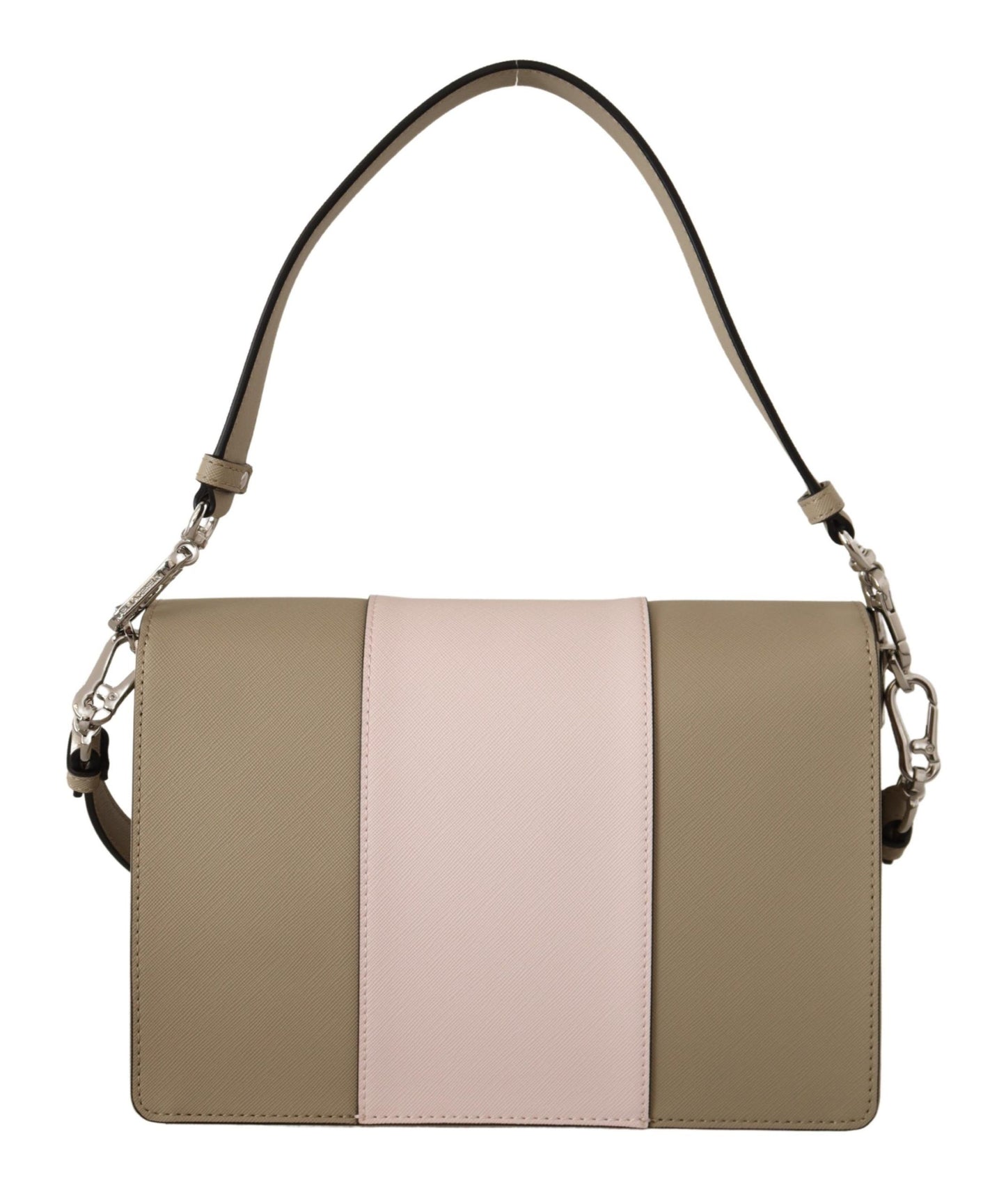 Karl Lagerfeld Chic Sage Shoulder Bag with Dual Straps - KALAJ