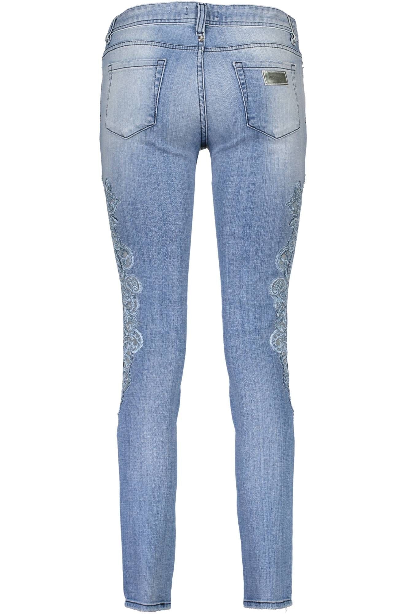 Just Cavalli Light Blue Cotton Women Jeans