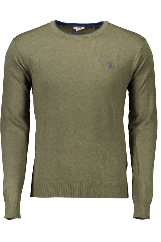 U.S. POLO ASSN. Green Wool Sweater