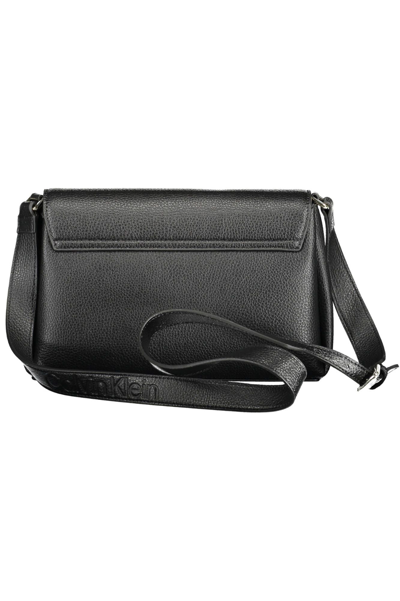 Calvin Klein Black Polyester Women Handbag - KALAJ