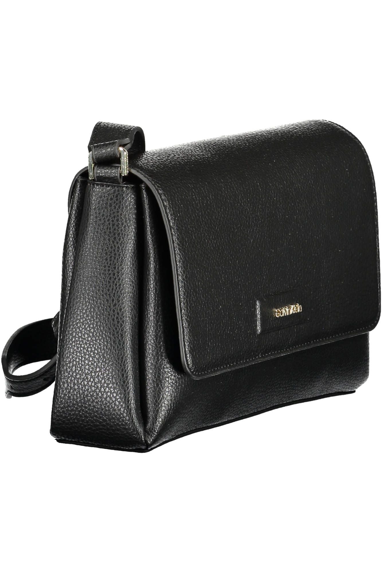 Calvin Klein Black Polyester Women Handbag - KALAJ