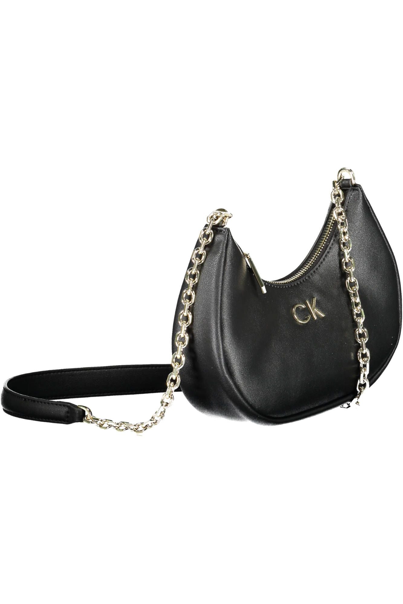 Calvin Klein Black Polyester Women Handbag - KALAJ