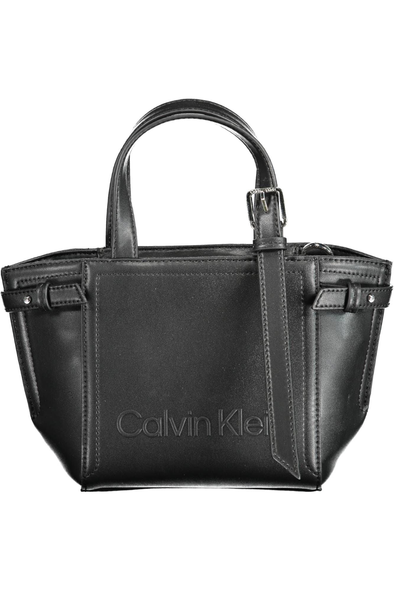 Calvin Klein Black Polyester Women Handbag - KALAJ