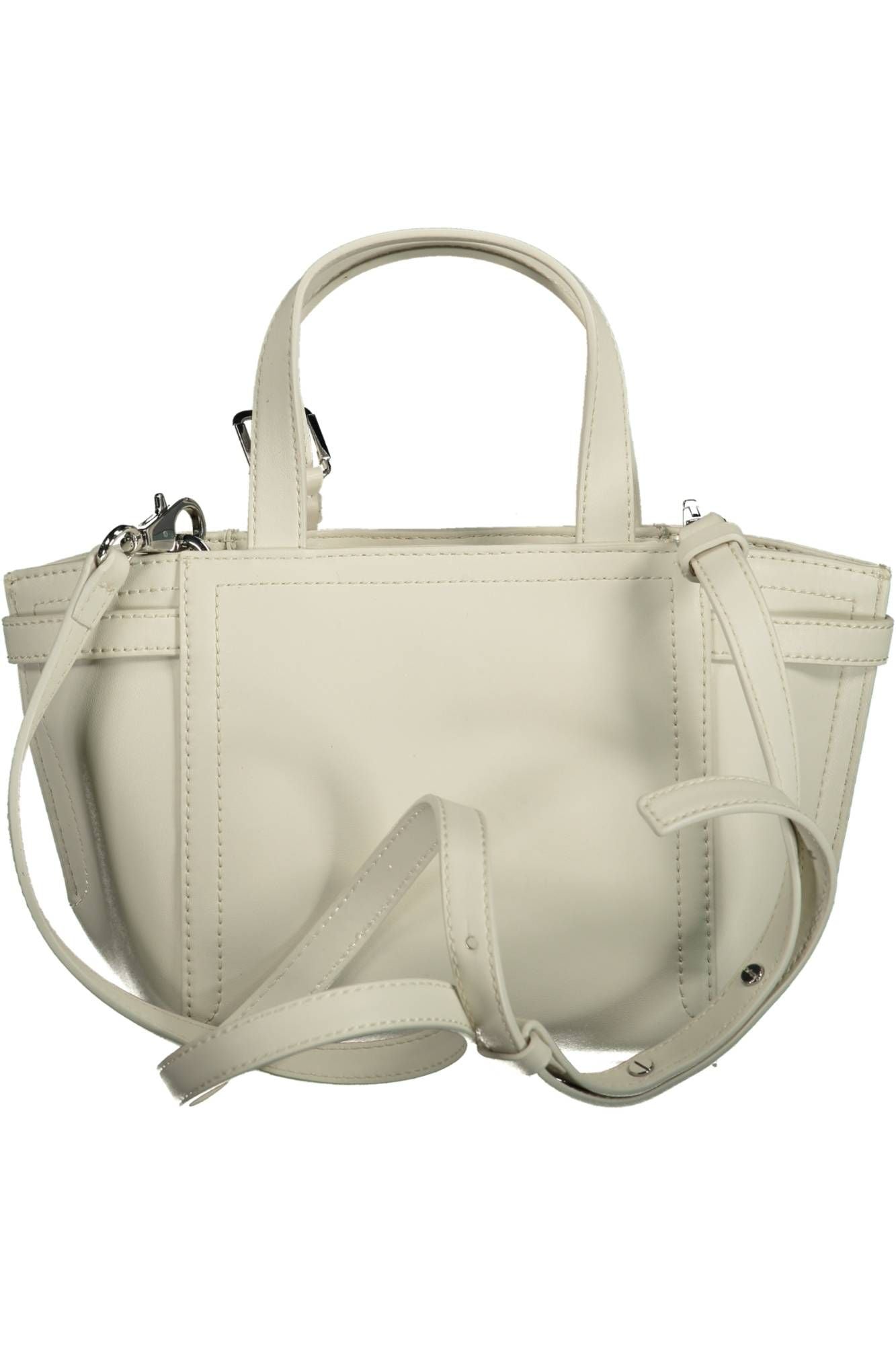 Calvin Klein White Polyester Women Handbag - KALAJ