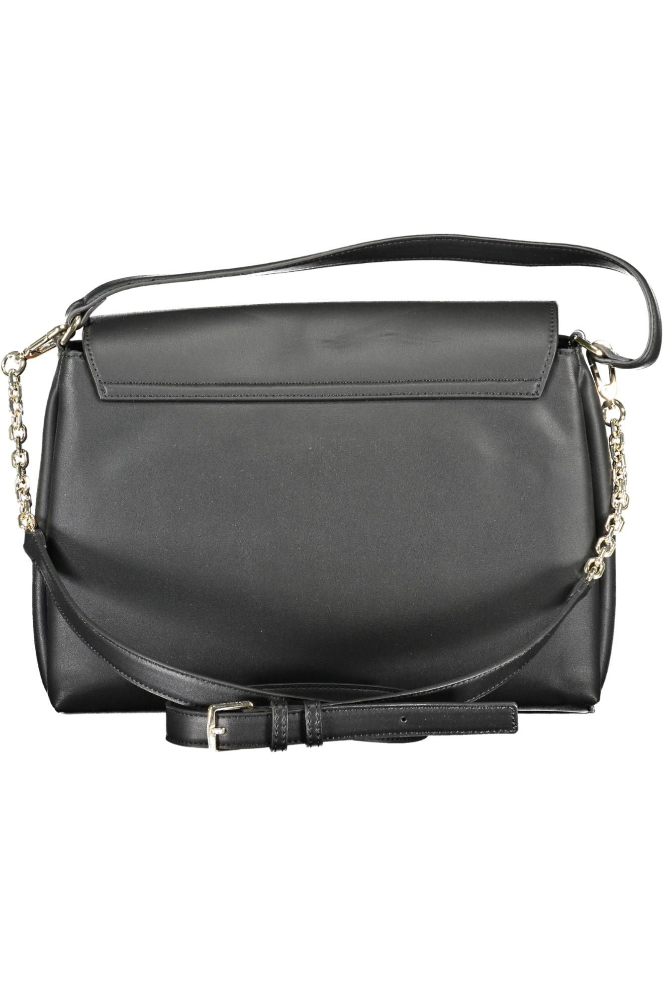 Calvin Klein Black Polyester Women Handbag - KALAJ