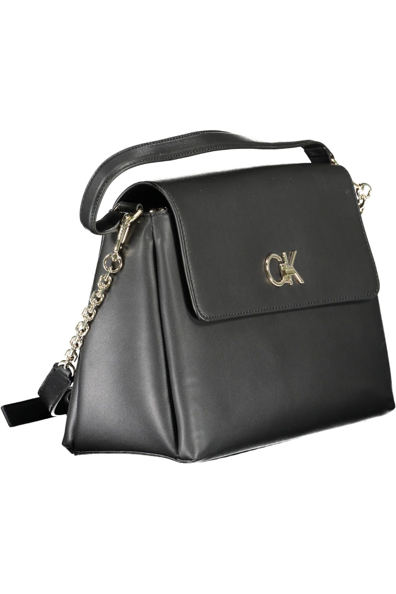 Calvin Klein Black Polyester Women Handbag - KALAJ