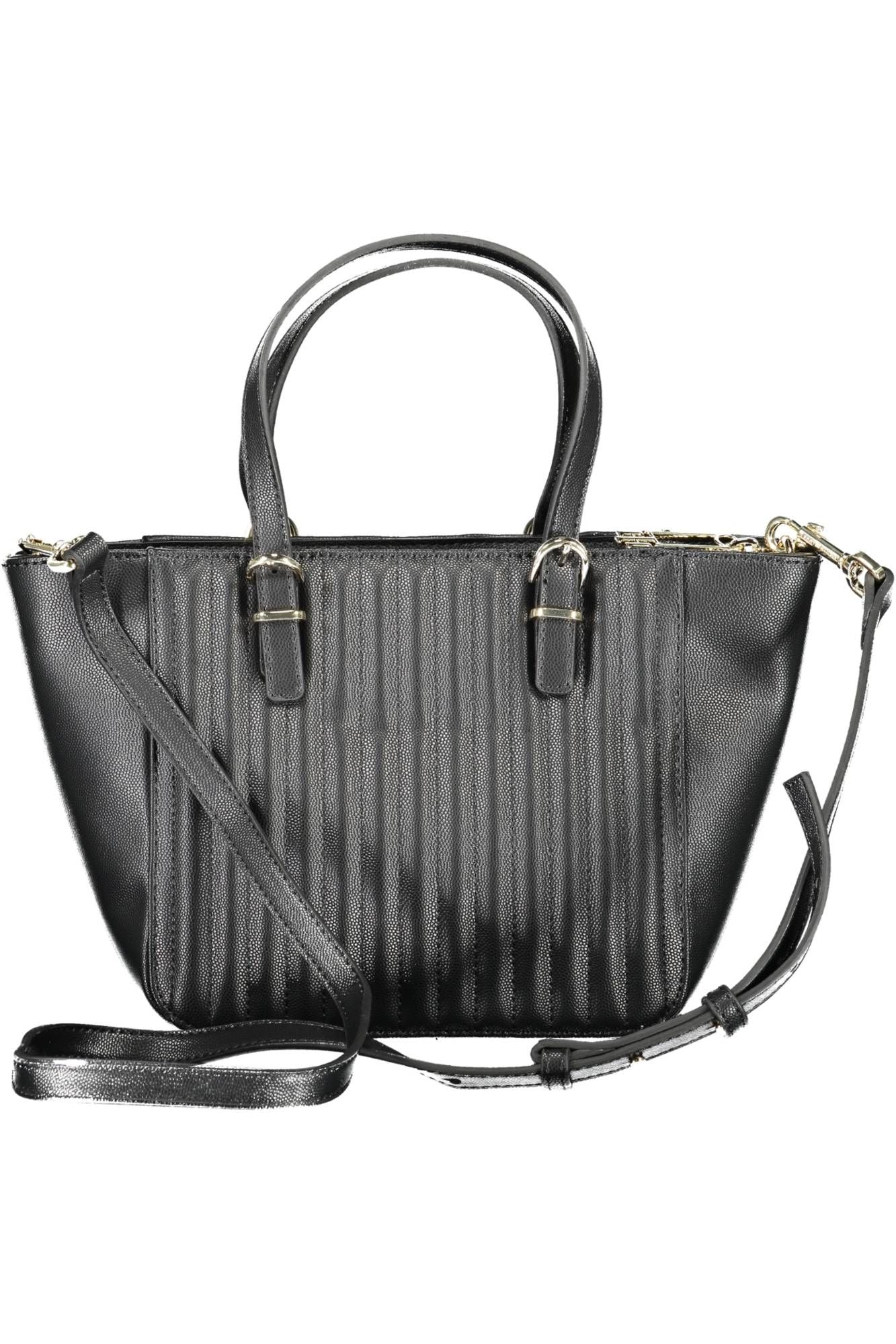 Tommy Hilfiger Black Polyethylene Women Handbag - KALAJ