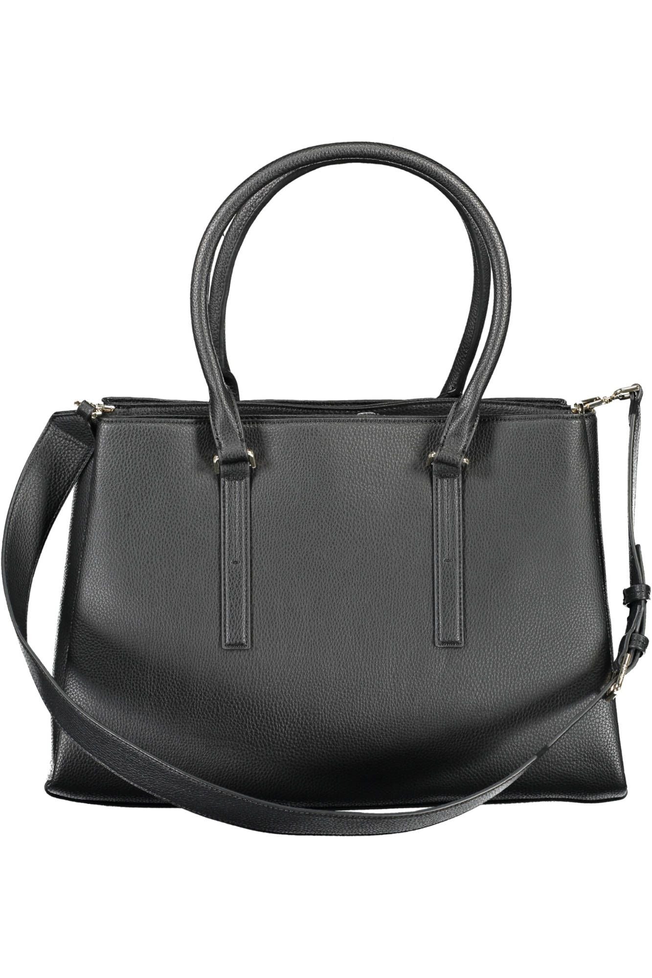 Calvin Klein Black Polyester Women Handbag - KALAJ