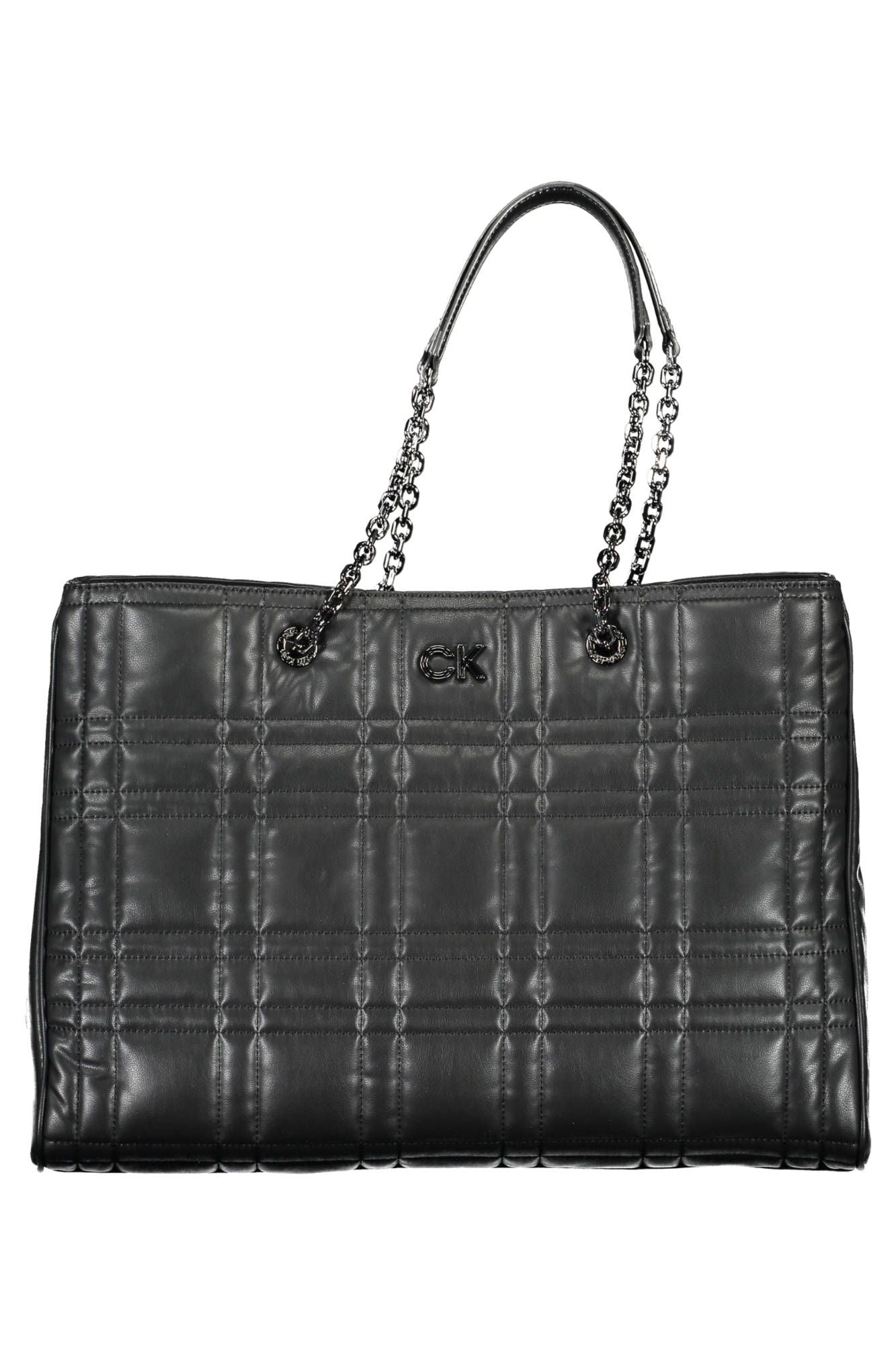 Calvin Klein Black Polyester Women Handbag - KALAJ