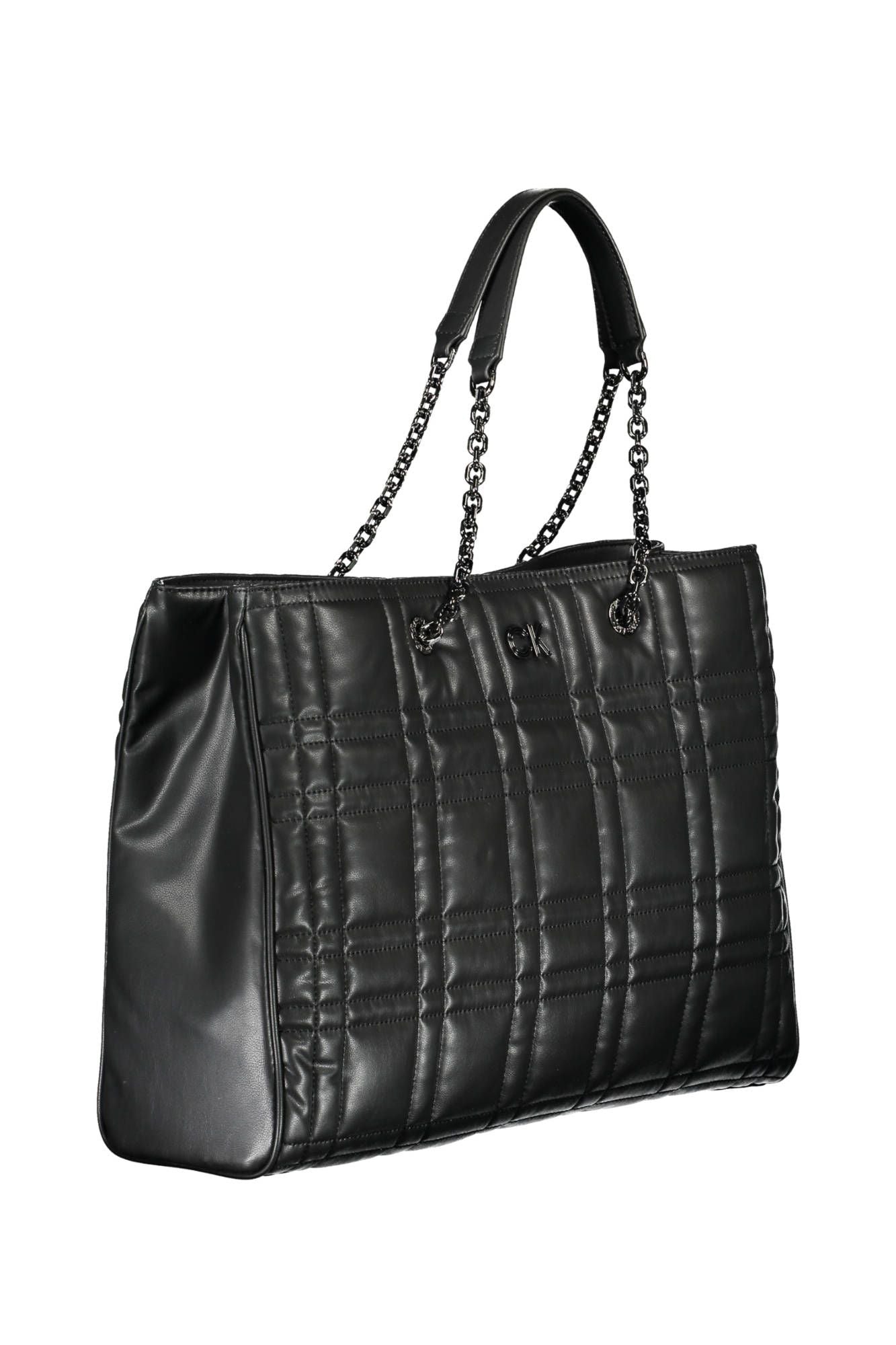 Calvin Klein Black Polyester Women Handbag - KALAJ